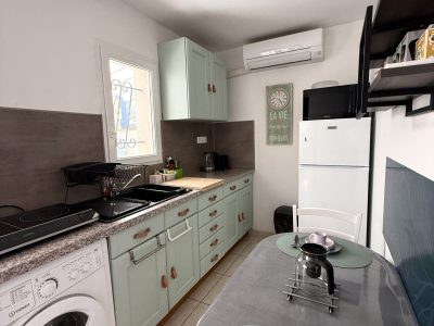 cuisine du gite la tintaine villa maimona à balaruc les bains